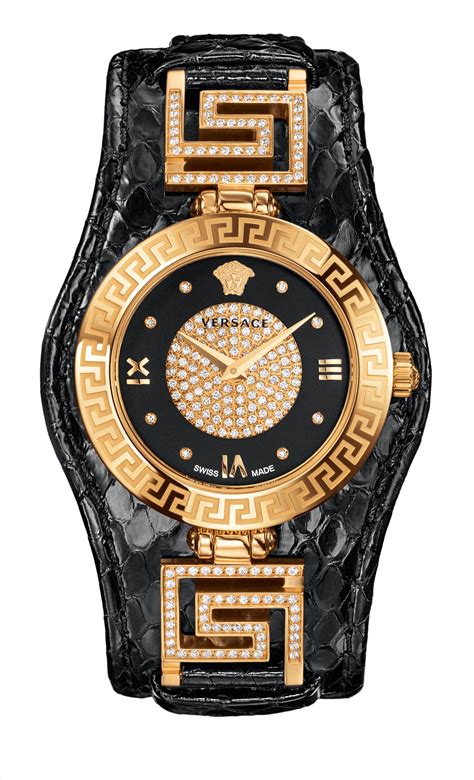 18k diamond versace watch|farfetch Versace watch.